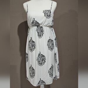 Old Navy Dress White/Black size M